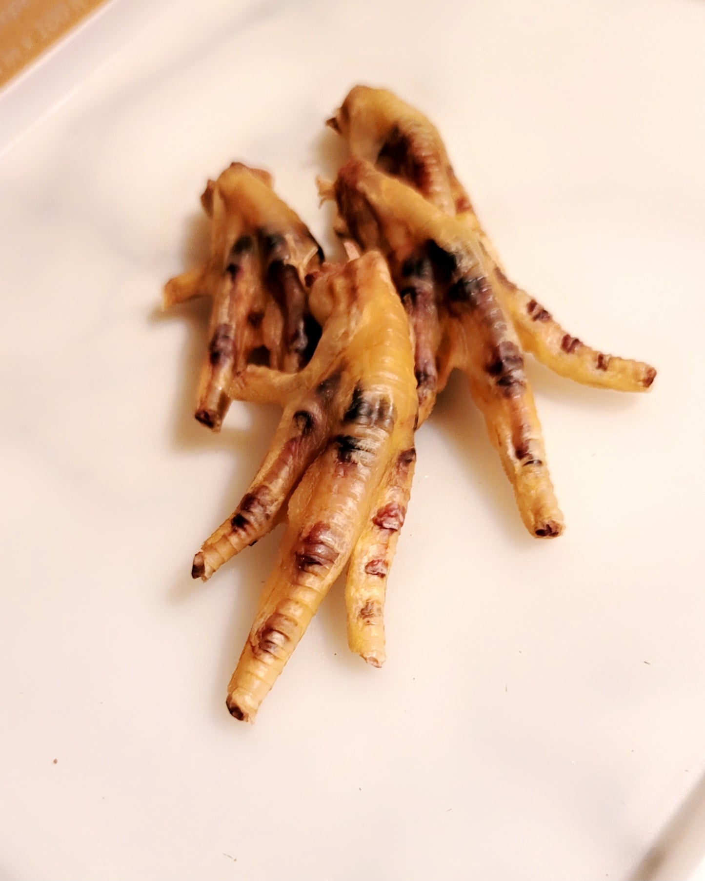 Dehydrated Chicken Feet. 3oz package